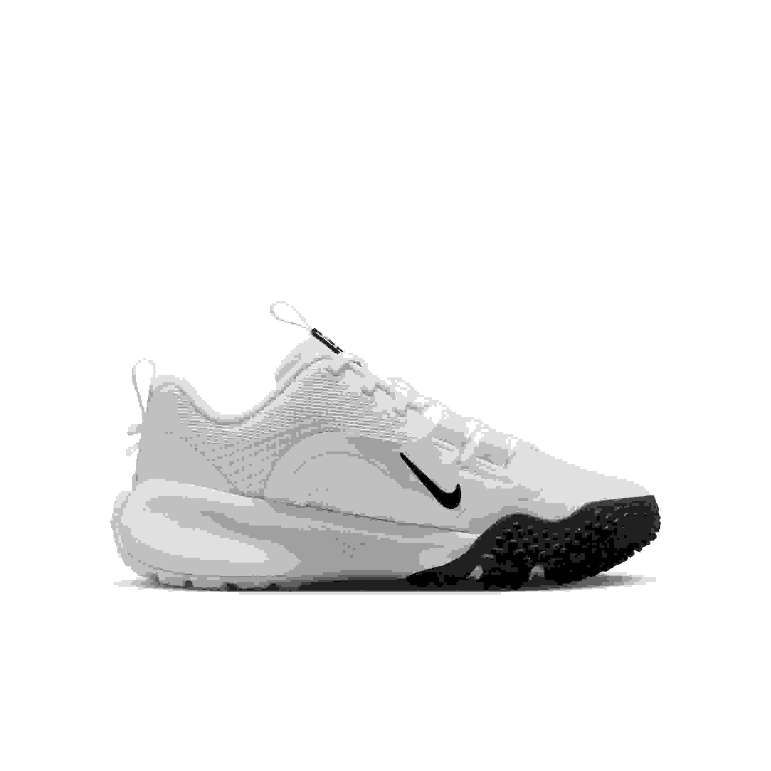 Nike Cross Turf Grade School Boys' "White/Black" Baseball Shoe